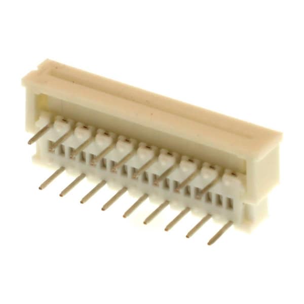 Molex Ffc & Fpc Connectors 1.25Mm 18P Ra Conn Zif Thru-Hole 39532184 - main